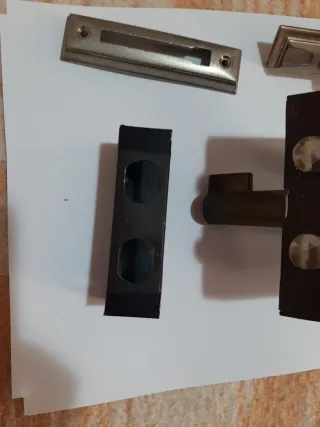 Cerradura de seguridad con cadena y llaves