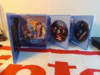 Consola PS4 Pro 500GB + 3 Juegos