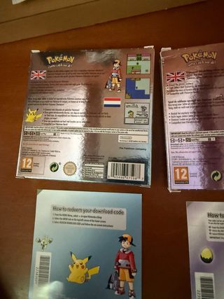 Cajas Pokémon 3DS Plata y Cristal