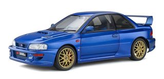 Coche de juguete Subaru Impreza azul