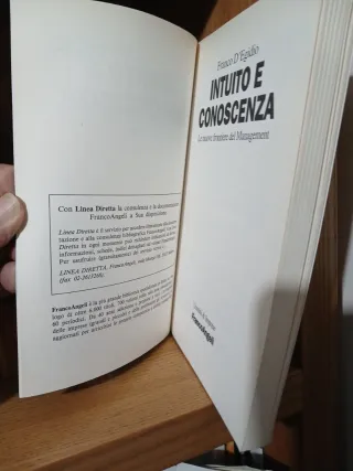 Intuito e conoscenza. Nuove frontiere management