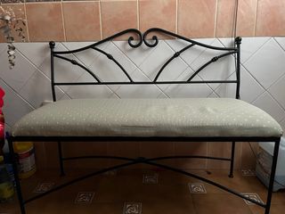 Banco forjado 100x80x40
