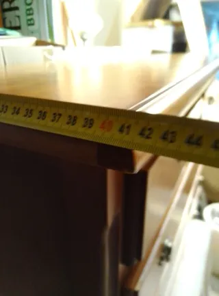 Sinfonier pino oscuro 5 cajones