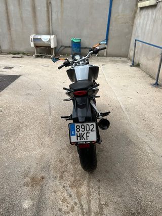 KTM Duke 125 Gris