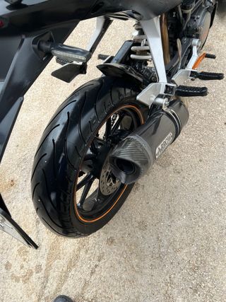 KTM Duke 125 Gris