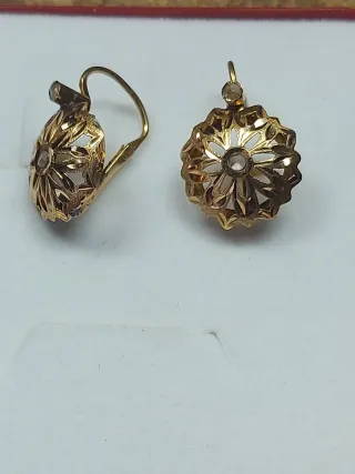 Pendientes Oro 750 Vintage