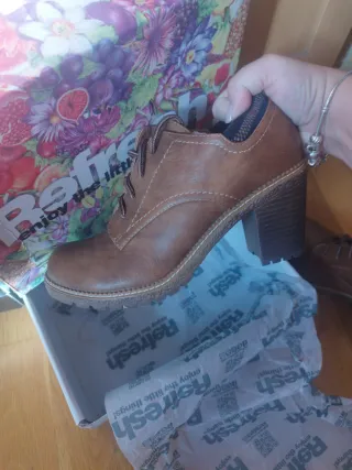 Botín Refresh tacón grueso