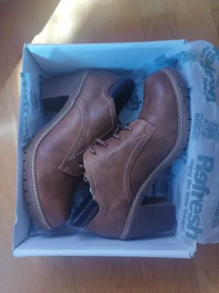 Botín Refresh tacón grueso