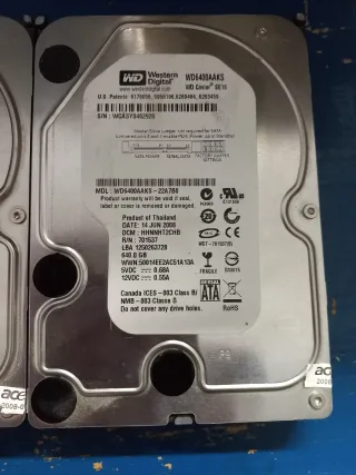 3 Hard Disk 3.5 500GB