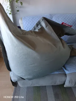 Puff da esterno Fatboy, grigio