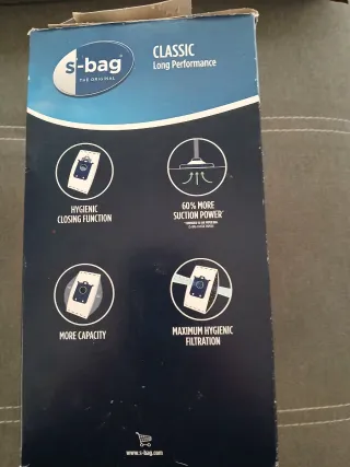 10 Bolsas S-Bag Classic Electrolux E201SM