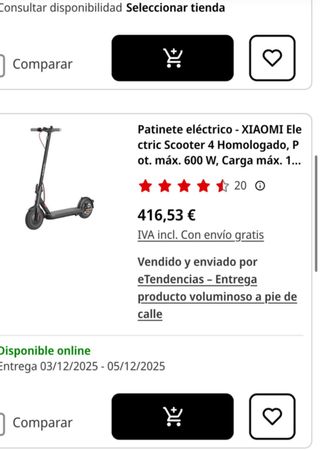 Patinete Eléctrico Xiaomi 4