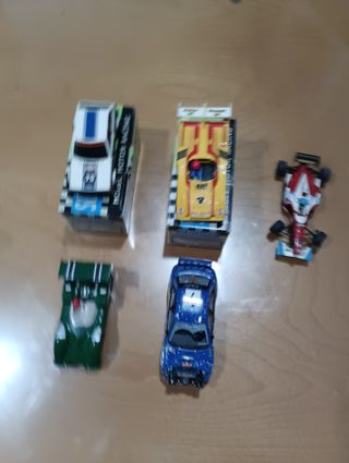 Lote 5 Coches Scalextric