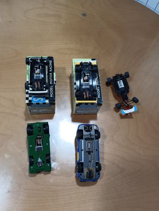 Lote 5 Coches Scalextric