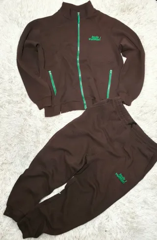 Conjunto Louis Vuitton Monogram Marrón y Verde