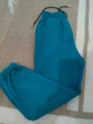 Pantalón chándal azul petróleo