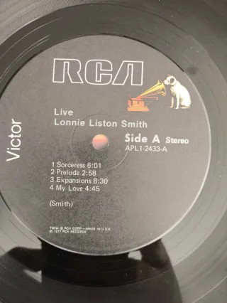 Vinilo Lonnie Liston Smith Live Jazz
