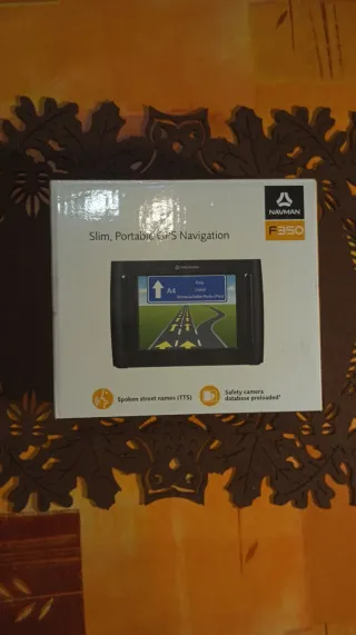 Navegador GPS Navman F350 Slim Portátil