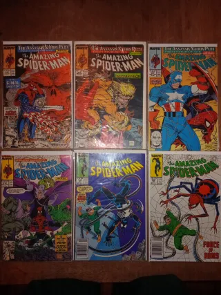 Lote 6 fumetti di The Amazing Spider-Man