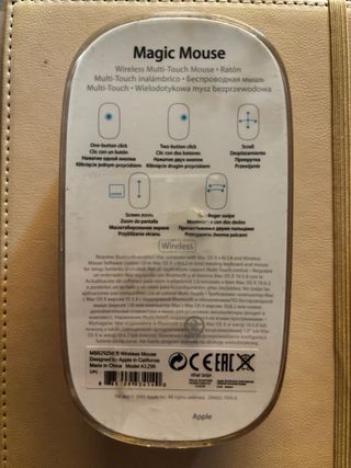 Apple Mouse A1296 Blanco Casi Nuevo