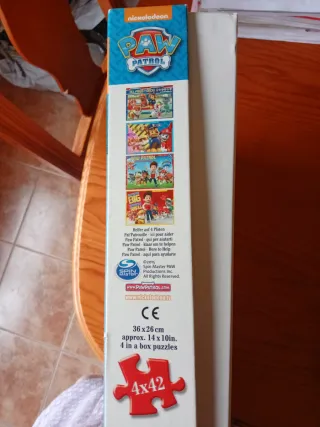 Puzzles Patrulla Canina Ravensburger 2 Packs