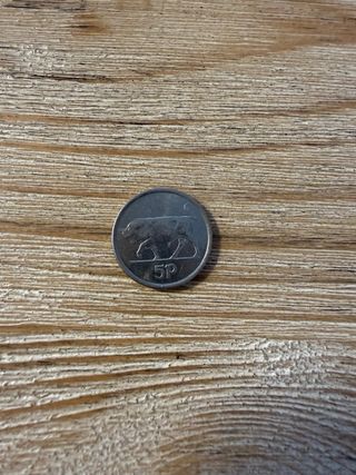 Lote de monedas de Libras Irlandesas