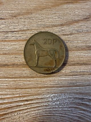 Lote de monedas de Libras Irlandesas