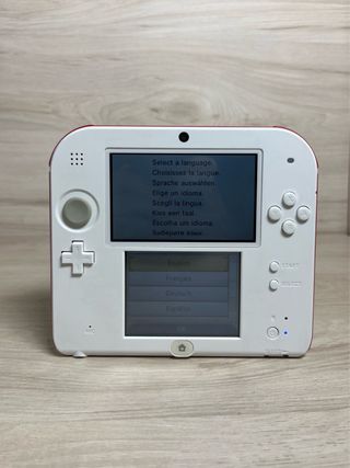 Nintendo 2DS Roja y Blanca para Malex