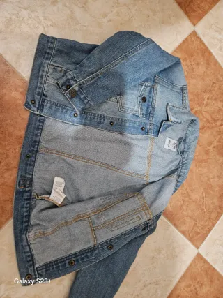 Cazadora vaquera niño 6-7 años