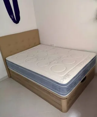 Canapé abatible con colchón