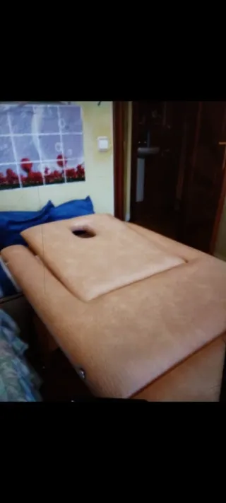 Vendo camilla de masajes plegable 90x2m acolchada