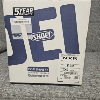 Casco moto Shoei NXR Negro Mate