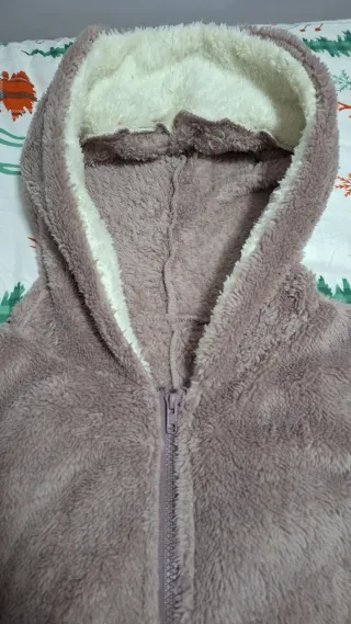 Pijama Navidad Reno mujer mono cremallera capucha