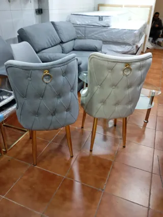 Sillas de Comedor Terciopelo