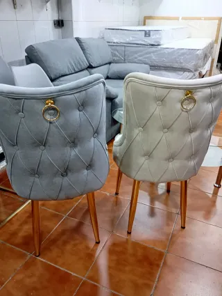 Sillas de Comedor Terciopelo