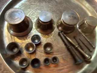 Lote de almireces y morteros