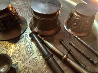 Lote de almireces y morteros