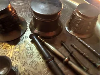 Lote de almireces y morteros