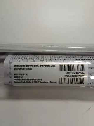 Flauta Hohner Soprano Alemana 9556