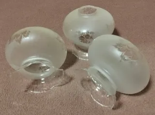 9 tulipas de cristal de lámparas colgantes