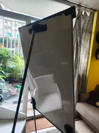 Pizarra Magnética Negra y Blanca