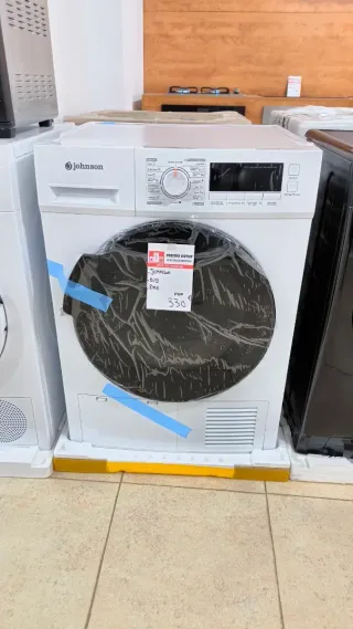 Secadora Johnson 8kg Nueva Condensación.