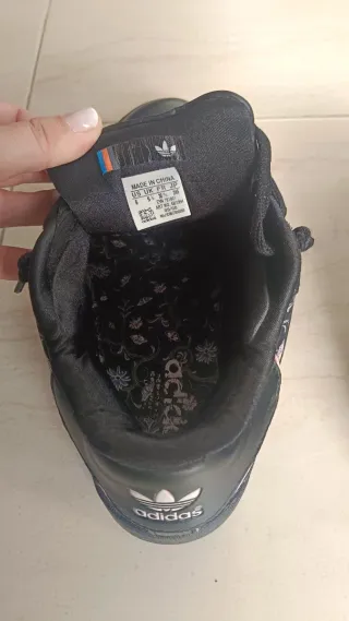 Zapatillas Adidas Negras Multicolor