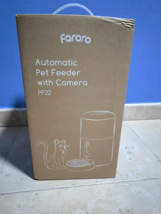 Comedero WiFi 4L con Cámara