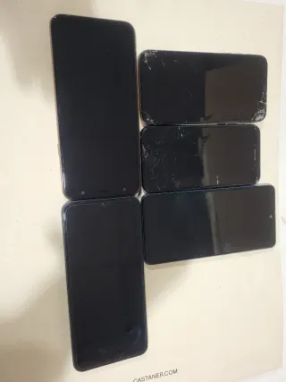 Lote de moviles para piezas