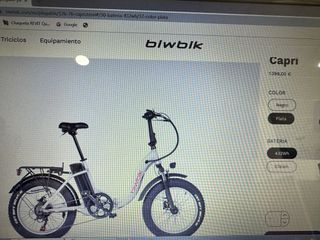 Bicicleta Eléctrica Biwbik Capri