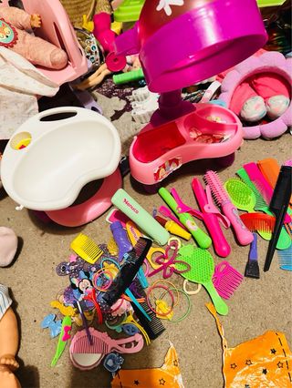 Set de juegos Nenuco y busto nancy regalo