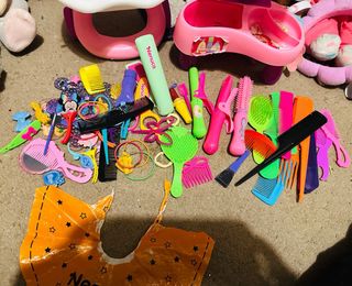 Set de juegos Nenuco y busto nancy regalo