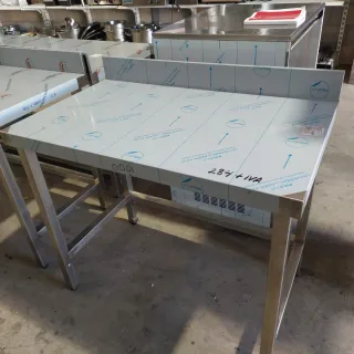 Mesa de acero inoxidable 1m