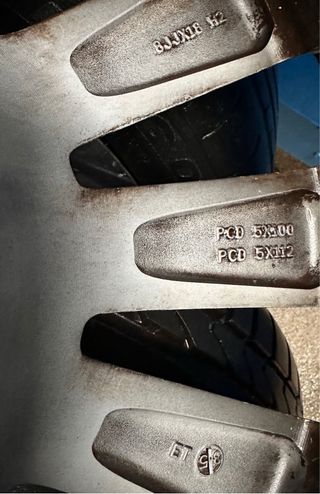 Llantas 18” Tipo Audi 5x100 y 5x112